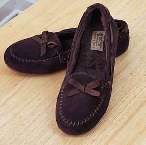 skechers moccasin slippers